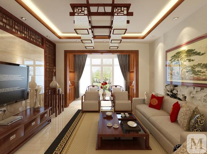 中式风格以宫廷建筑为代表的中国古典建筑的室内装饰设计艺术风格